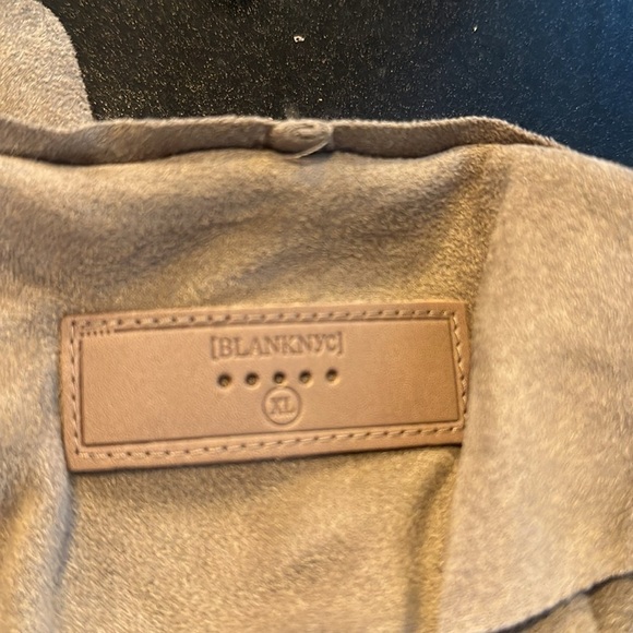 BLANKNYC Artsy Boho Minimalist Ultra Suede Cowl Cardigan Lightweight Jacket S/XL - Picture 13 of 15